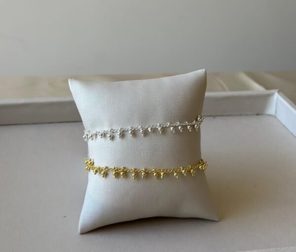 Pulseiras Bolinhas - Dourado ou Prata