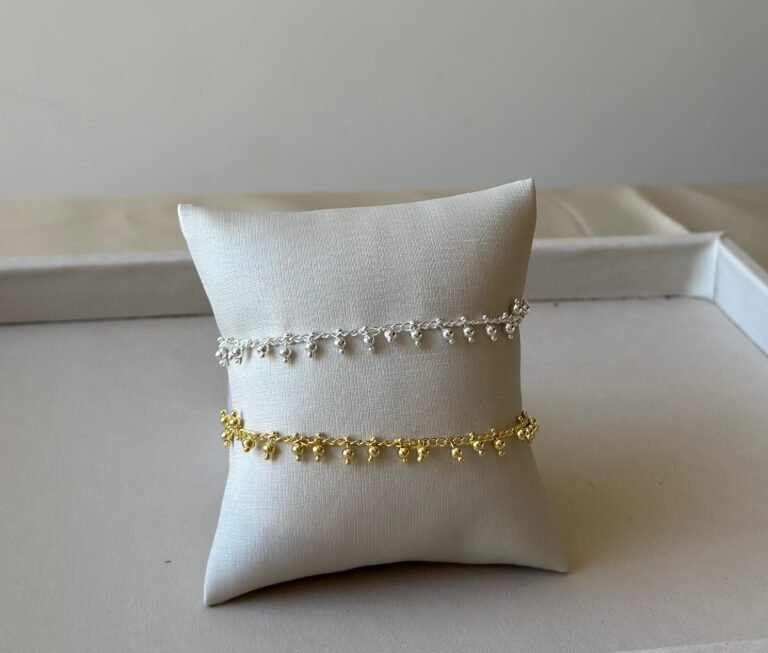 Pulseiras Bolinhas Dourado ou Prata