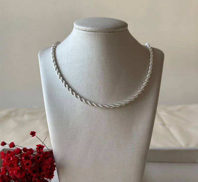 Chocker Torção - Prata