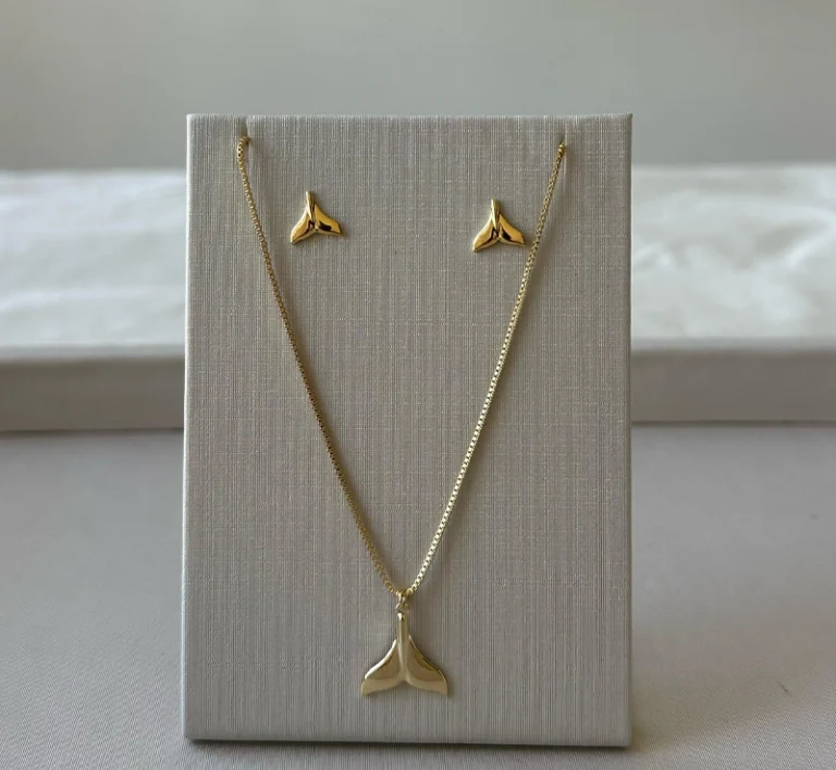 Conjunto Rabo de Baleia Dourado