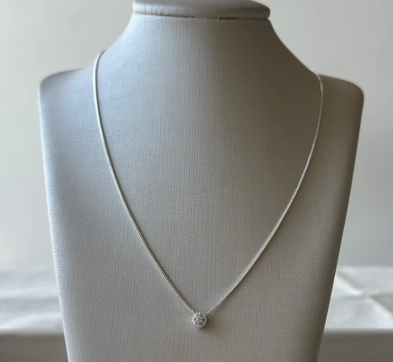 Colar Ponto de Luz prata